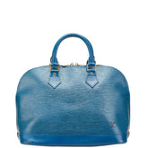 ルイ ヴィトン エピ アルマ ハンドバッグ M52145 トレドブルー レザー レディース LOUIS VUITTON 【中古】